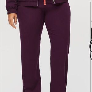 Women's Figs High Waisted Yola Skinny Scrub Pants - Deep Purple